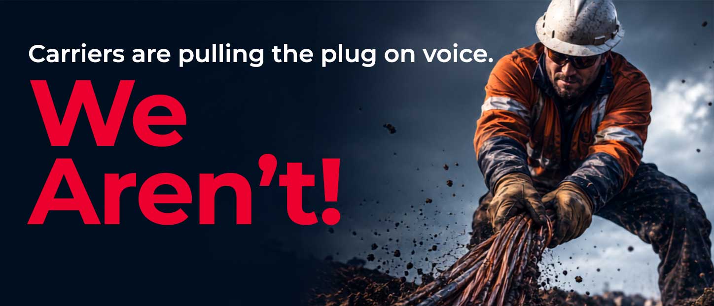 Carriers are pulling the plug on voice. TouchTone isn't.
